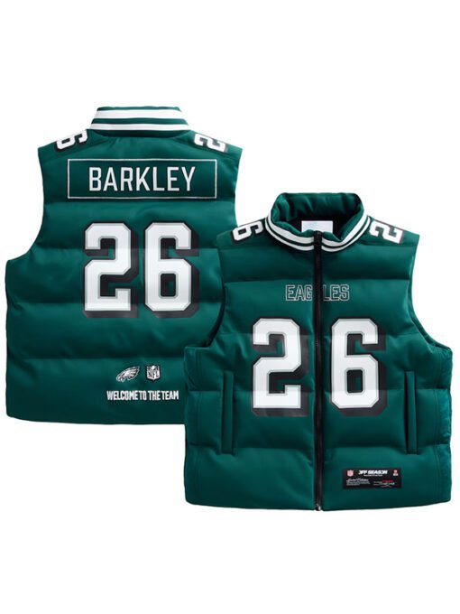 Philadelphia Eagles Player Green Vest