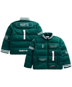 Jalen Hurts Off Season Player Puffer Jacket