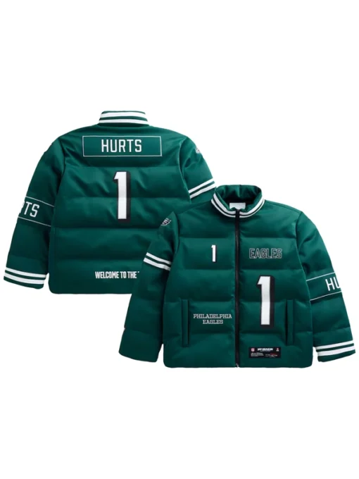 Jalen Hurts Off Season Player Puffer Jacket