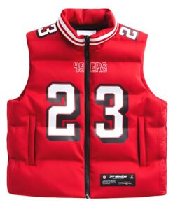 Off Season Kyle Juszczyk San Francisco Red Puffer Vest