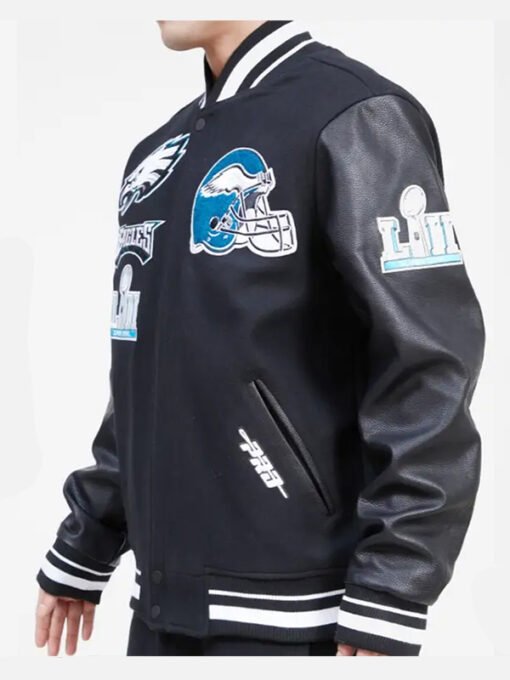 NFl Mashup Varsity Philadelphia Eagles Jacket