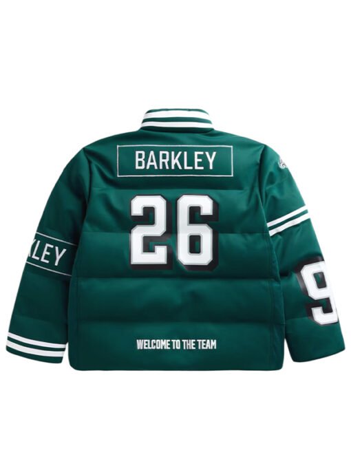 Off Season Saquon Barkley Green Puffer Jacket