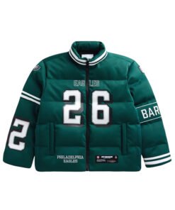 Off Season Philadelphia Eagles Green Puffer Jacket