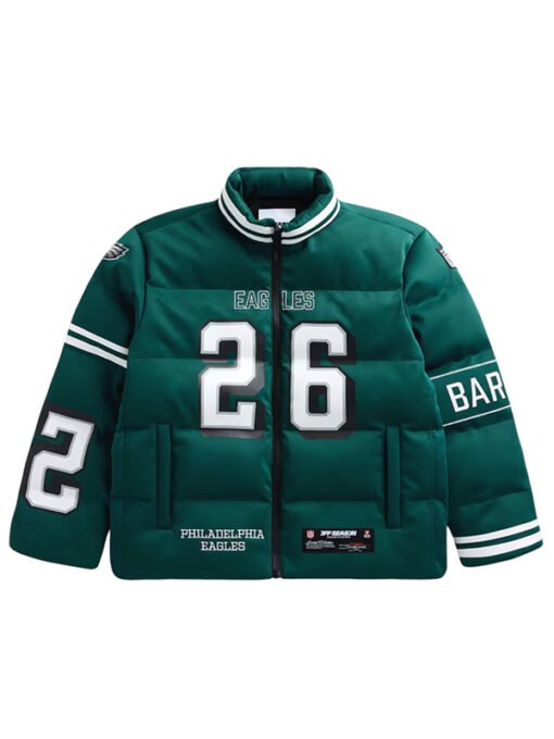 Off Season Philadelphia Eagles Green Puffer Jacket