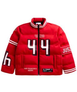 Off Season Kyle Juszczyk San Francisco Red Puffer Jacket