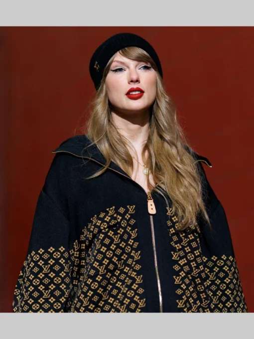 louis vuitton Black jacket taylor swift