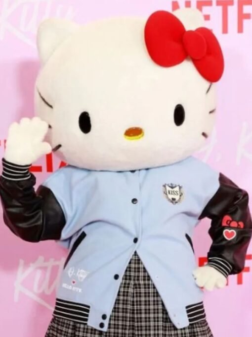 Hello Xo Kitty Varsity Jacket