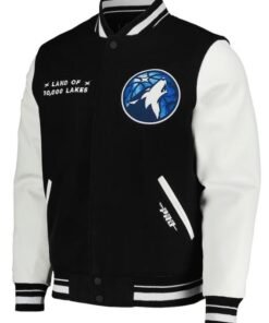 Timberwolves City Edition Varsity Jacket