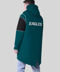 Philadelphia Eagles Dynasty Polyfill Stadium Full-Zip Jacket