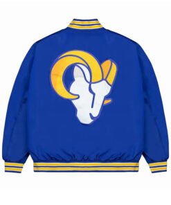 Los Angeles Rams GOLF WANG Royal Bomber Jacket