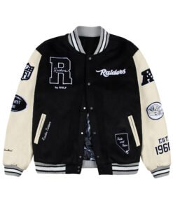 GOLF WANG Las Vegas Raiders Varsity Jacket