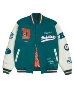 Miami Dolphins GOLF WANG Varsity Jacket