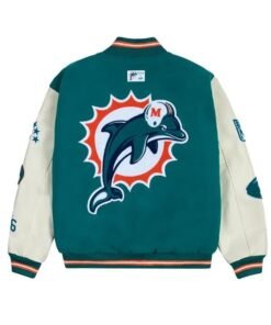 GOLF WANG Miami Dolphins Green Jacket