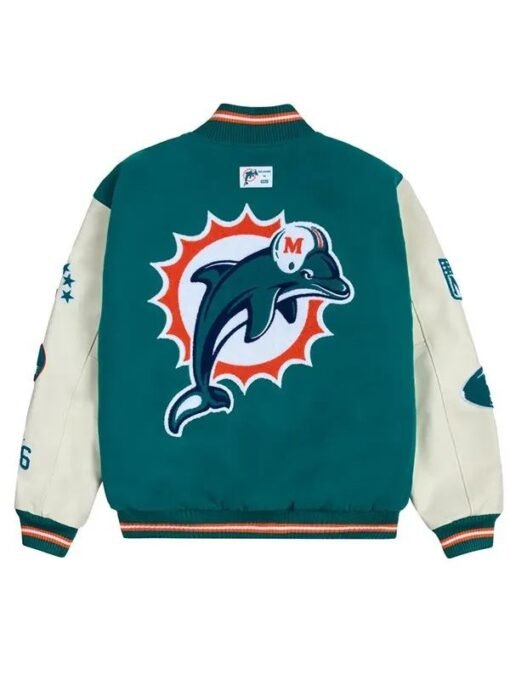 GOLF WANG Miami Dolphins Green Jacket