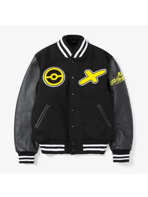 Golden Bear Pikachu Varsity Jacket