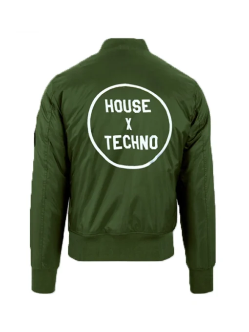 House X Techno CRSSD Green Jacket