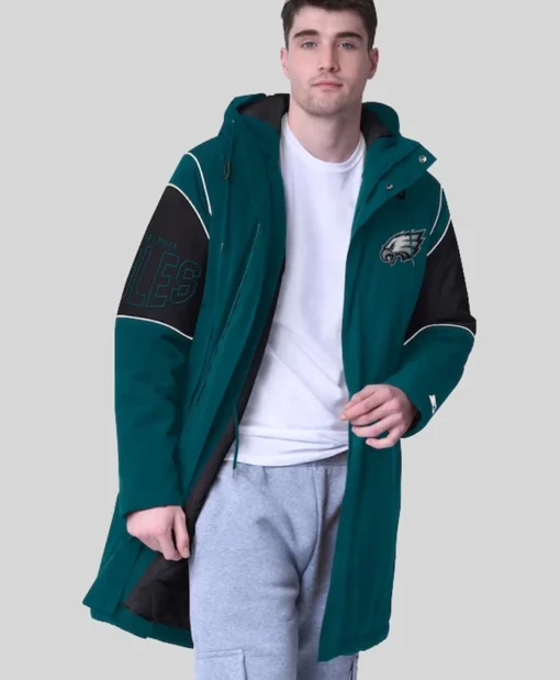 Philadelphia Eagles Dynasty Polyfill Stadium Jacket