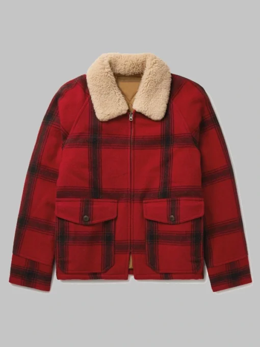 New Year Eve Nashville Big Bash Post Malone Red Plaid Jacket