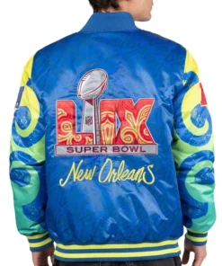 Starter Royal Super Bowl LIX Jacket