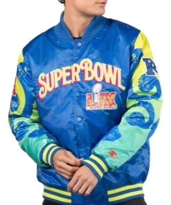 Starter Royal Super Bowl LIX Jacket