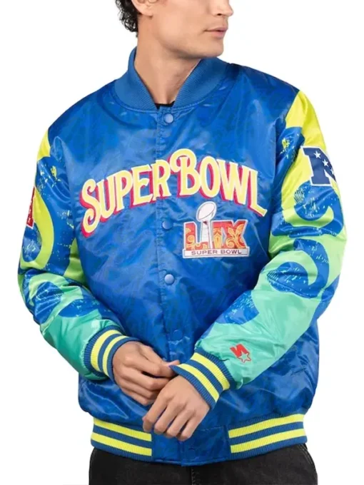 Starter Royal Super Bowl LIX Jacket