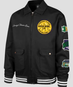 Super Bowl LIX Stoney Clover Lane X ’47 Black Jacket