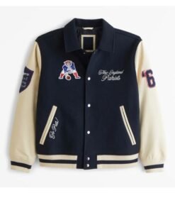 Abercrombie New England Patriots Varsity Jacket