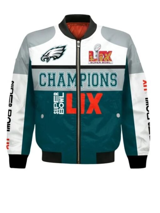 Super Bowl LIX 2025 Winning Spirit Philadelphia Eagles Bomber Jacket