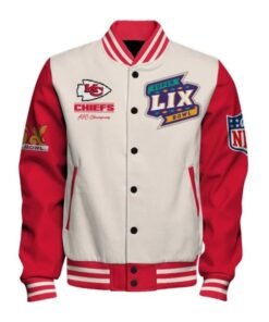 Super Bowl LIX 2025 Kansas City Chiefs Varsity Jacket