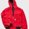 Vintage Red Carhartt Hooded Bomber Jacket