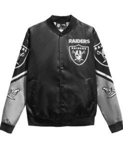 Las Vegas Raiders Chalk Line Black Jacket