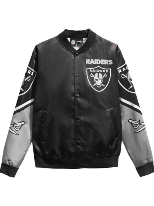 Las Vegas Raiders Chalk Line Black Jacket