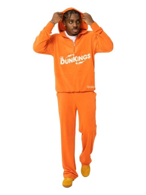 Juicy Couture x Dunkin Orange Tracksuit