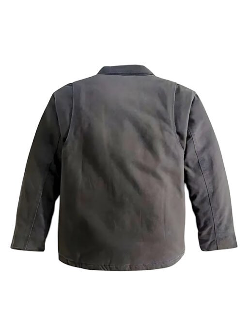 Concealed Carry Black Cotton Jacket For Men's