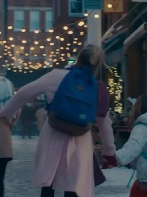 Bridget Jones Mad About The Boy Renée Zellweger Pink Coat