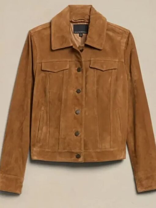The Cleaning Lady S03 Lisa Weil Suede Jacket