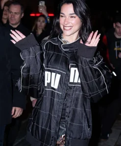 Dua Lipa Oversized Puma Racer Jacket