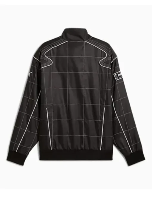 Dua Lipa Puma Oversized Black Racer Jacket For Sale