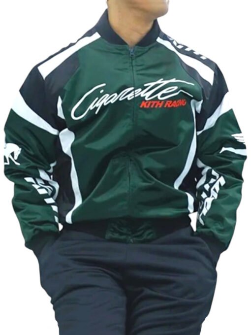 Kith X Cigarette Green Bomber Jacket