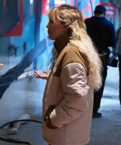 Millie Bobby Brown The Electric State 2025 Brown Jacket