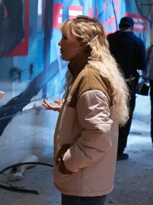 Millie Bobby Brown The Electric State 2025 Brown Jacket