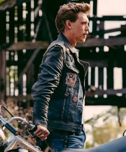 The Bikeriders Austin Butler Denim Vest