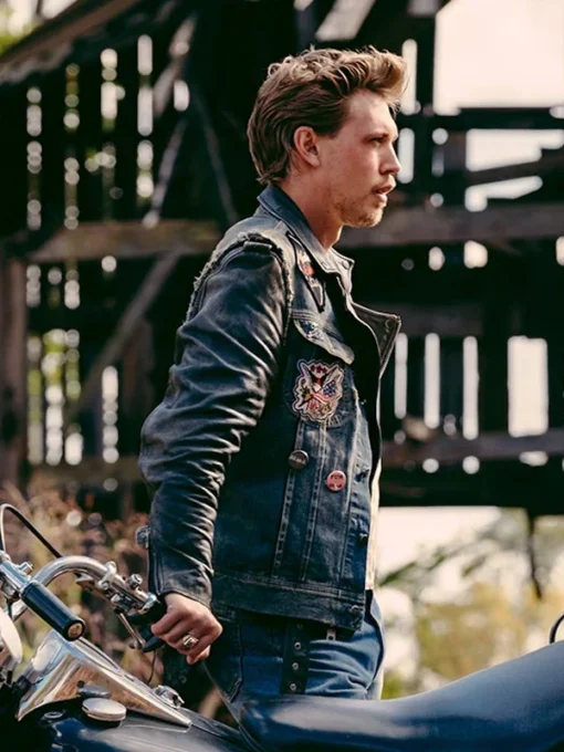 The Bikeriders Austin Butler Denim Vest