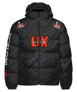 Limited Design Super Bowl LIX Down Jacket