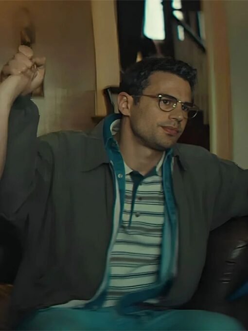 The Monkey 2025 Theo James Green Bomber Jacket