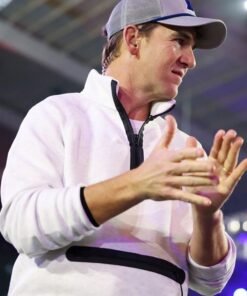 Pro Bowl Games 2025 Eli Manning White Jacket