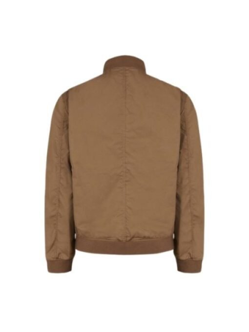 Men's Cotton Bomber Brown Jacket