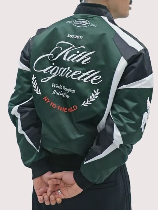 Men's Kith X Cigratte Racing Nylon Bomber Jacket