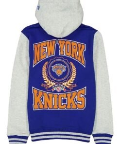 Men's New York Knicks Throwback Prep Jacket
