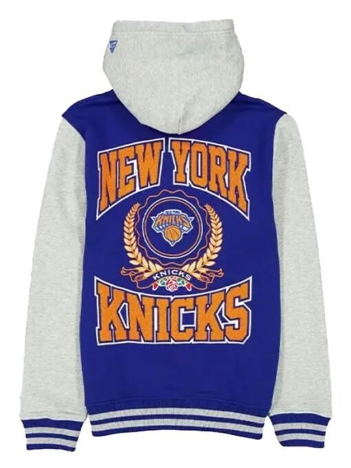 Men's New York Knicks Throwback Prep Jacket